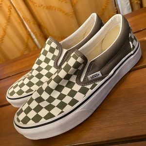 Unisex VANS Checkerboard Slip-Ons